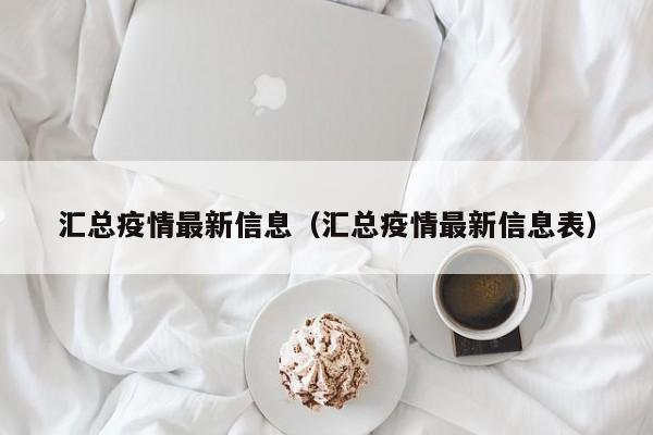 汇总疫情最新信息（汇总疫情最新信息表）