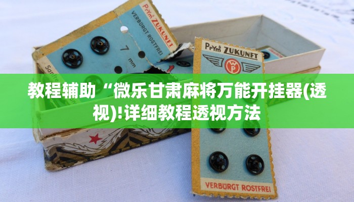 实测辅助”胡乐麻将开挂现场安装”(详细开挂教程)