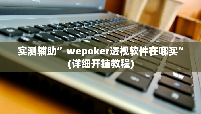 实测辅助”wepoker透视软件在哪买”(详细开挂教程)