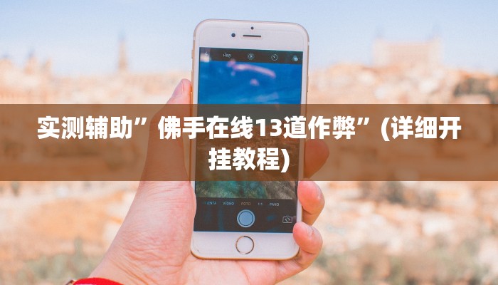 实测辅助”佛手在线13道作弊”(详细开挂教程)