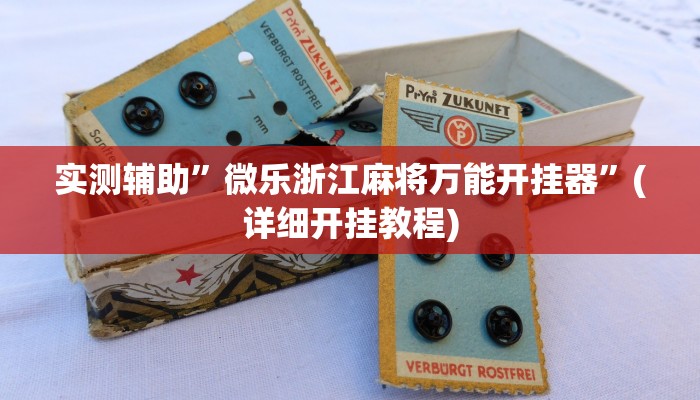 实测辅助”微乐浙江麻将万能开挂器”(详细开挂教程)