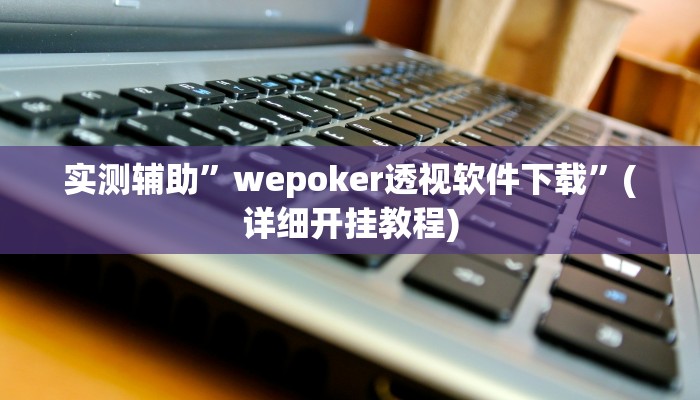 实测辅助”wepoker透视软件下载”(详细开挂教程)