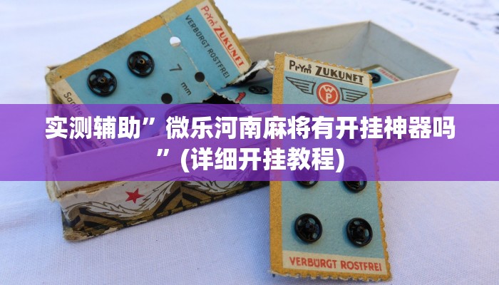 实测辅助”微乐河南麻将有开挂神器吗”(详细开挂教程)