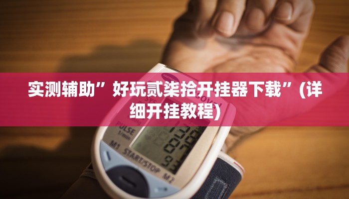 实测辅助”好玩贰柒拾开挂器下载”(详细开挂教程)