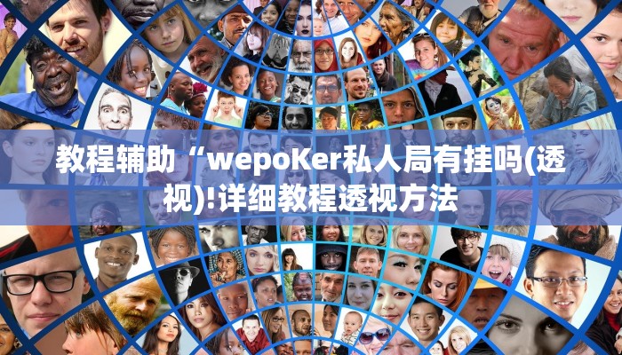 教程辅助“wepoKer私人局有挂吗(透视)!详细教程透视方法