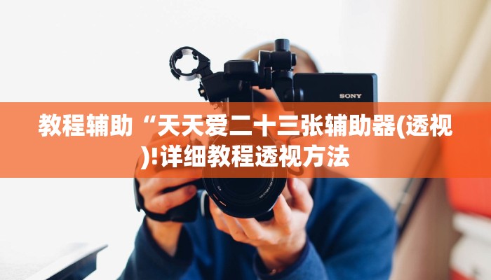 教程辅助“天天爱二十三张辅助器(透视)!详细教程透视方法