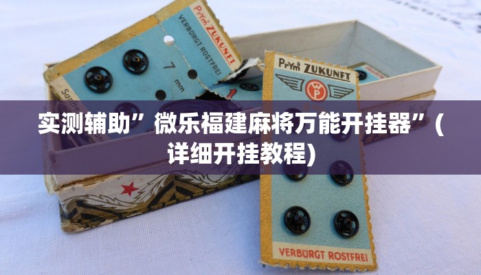 实测辅助”微乐福建麻将万能开挂器”(详细开挂教程)