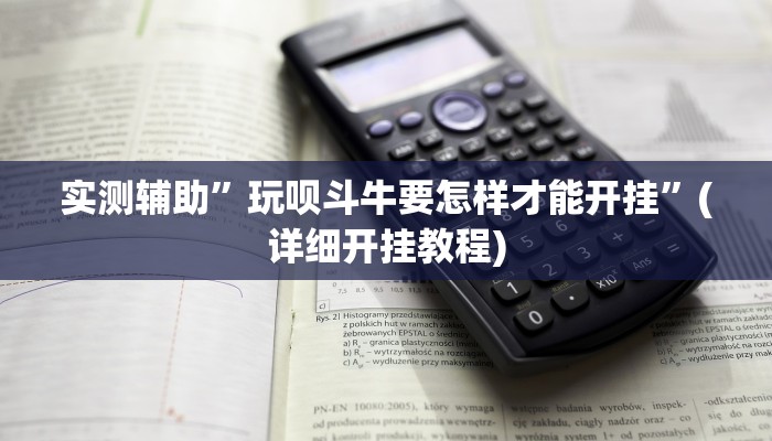 实测辅助”玩呗斗牛要怎样才能开挂”(详细开挂教程)
