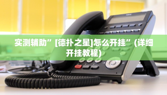 实测辅助”[德扑之星]怎么开挂”(详细开挂教程)