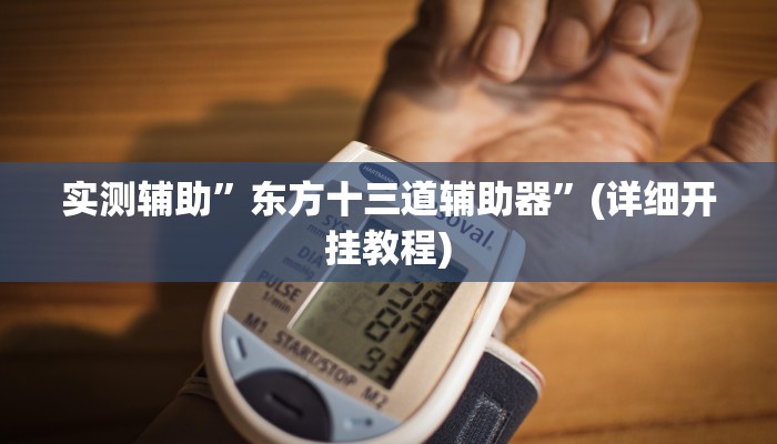 实测辅助”wepoker德州透视作弊挂教程”(详细开挂教程)