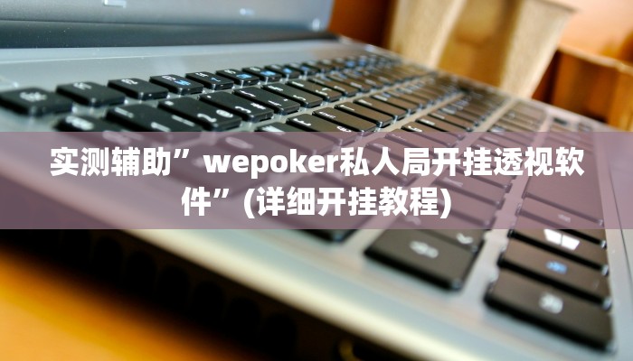 实测辅助”wepoker私人局开挂透视软件”(详细开挂教程)
