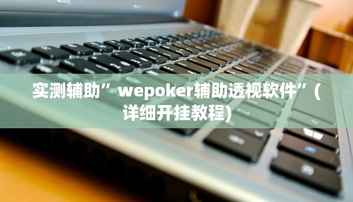 实测辅助”wepoker辅助透视软件”(详细开挂教程)