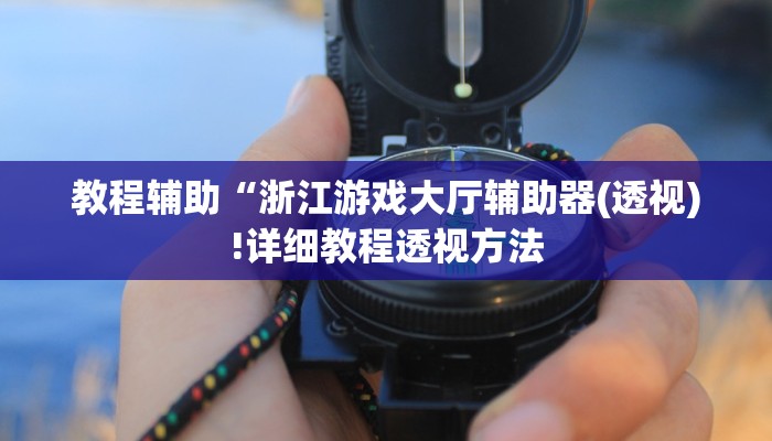 教程辅助“浙江游戏大厅辅助器(透视)!详细教程透视方法