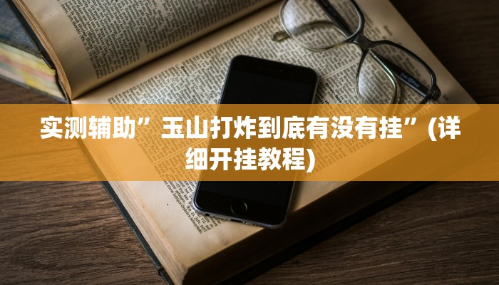 实测辅助”玉山打炸到底有没有挂”(详细开挂教程)