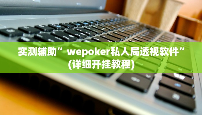实测辅助”wepoker私人局透视软件”(详细开挂教程)