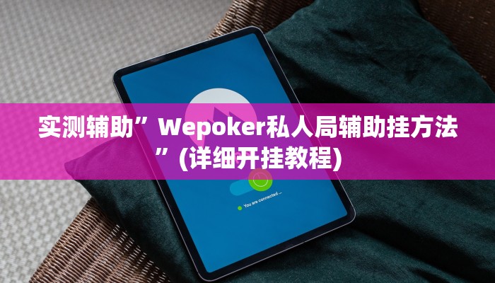 实测辅助”Wepoker私人局辅助挂方法”(详细开挂教程)