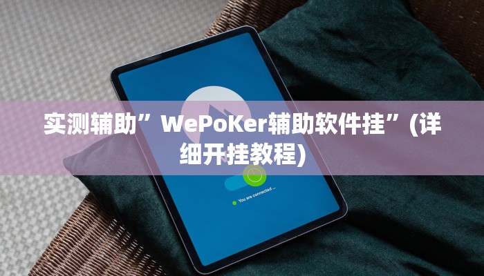 实测辅助”WePoKer辅助软件挂”(详细开挂教程)