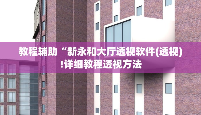 教程辅助“新永和大厅透视软件(透视)!详细教程透视方法
