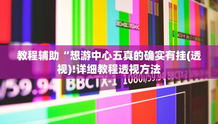实测辅助”沪州大贰开挂神器”(详细开挂教程)
