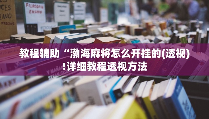 教程辅助“渤海麻将怎么开挂的(透视)!详细教程透视方法