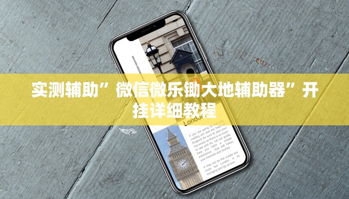实测辅助”微信微乐锄大地辅助器”开挂详细教程