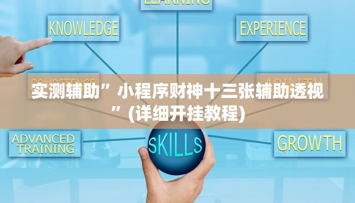 实测辅助”小程序财神十三张辅助透视”(详细开挂教程)