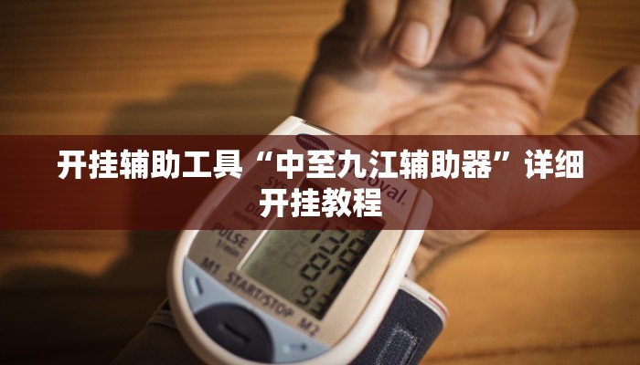 开挂辅助工具“中至九江辅助器”详细开挂教程