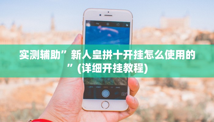 实测辅助”新人皇拼十开挂怎么使用的”(详细开挂教程)
