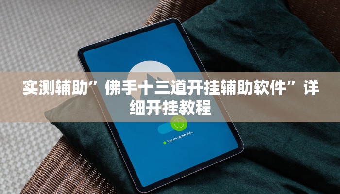 实测辅助”佛手十三道开挂辅助软件”详细开挂教程