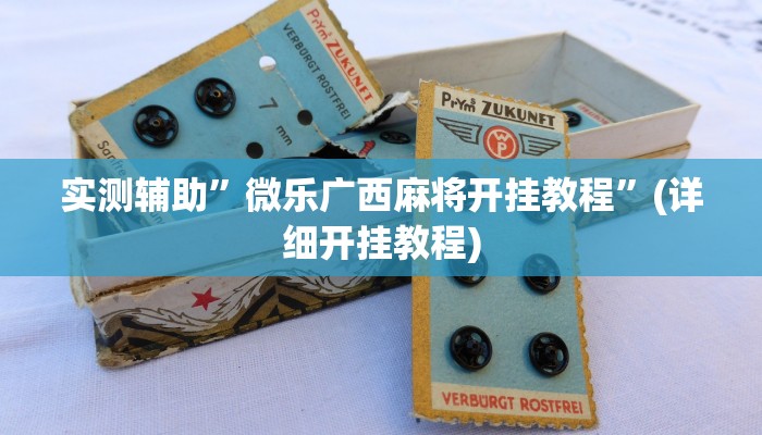 实测辅助”微乐广西麻将开挂教程”(详细开挂教程)