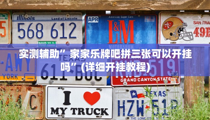 实测辅助”阳光岛牌乐汇通用挂”(详细开挂教程)