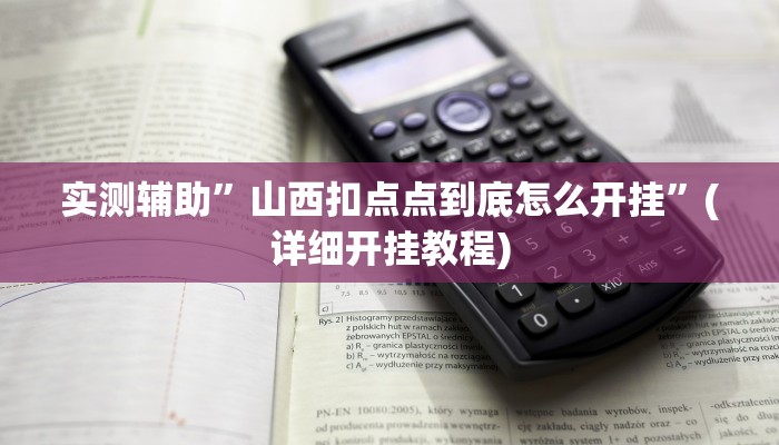 实测辅助”山西扣点点到底怎么开挂”(详细开挂教程)