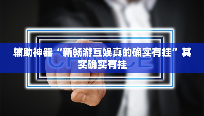 辅助神器“新畅游互娱真的确实有挂”其实确实有挂