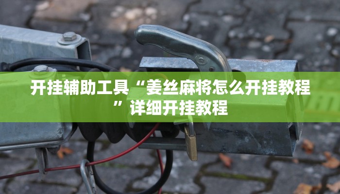开挂辅助工具“姜丝麻将怎么开挂教程”详细开挂教程