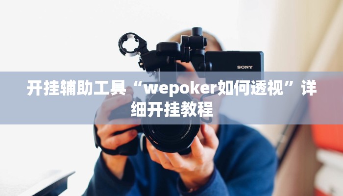 开挂辅助工具“wepoker如何透视”详细开挂教程