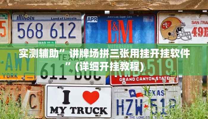 实测辅助”讲牌场拼三张用挂开挂软件”(详细开挂教程)