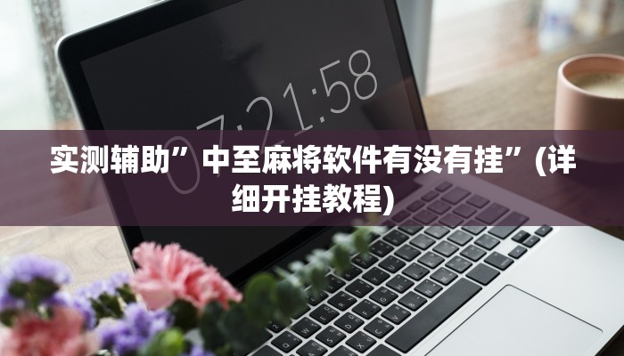 实测辅助”中至麻将软件有没有挂”(详细开挂教程)