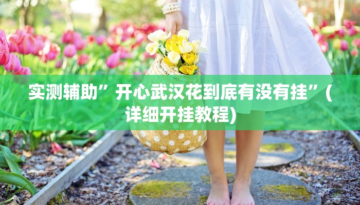 实测辅助”开心武汉花到底有没有挂”(详细开挂教程)