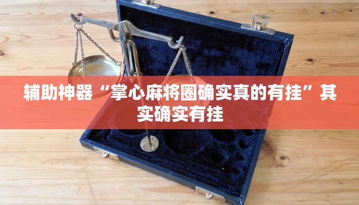 辅助神器“掌心麻将圈确实真的有挂”其实确实有挂