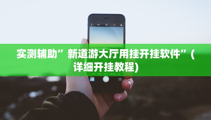 实测辅助”新道游大厅用挂开挂软件”(详细开挂教程)