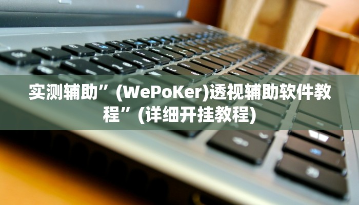 实测辅助”(WePoKer)透视辅助软件教程”(详细开挂教程)