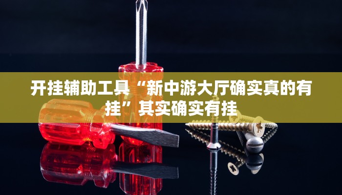 开挂辅助工具“新中游大厅确实真的有挂”其实确实有挂