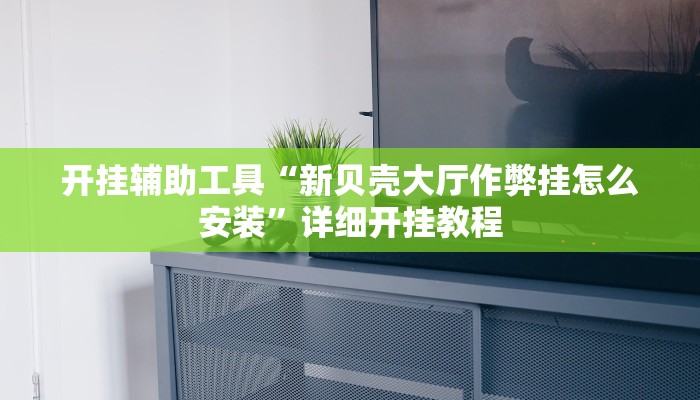 开挂辅助工具“新贝壳大厅作弊挂怎么安装”详细开挂教程