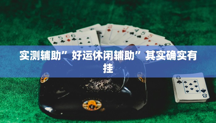 实测辅助”好运休闲辅助”其实确实有挂