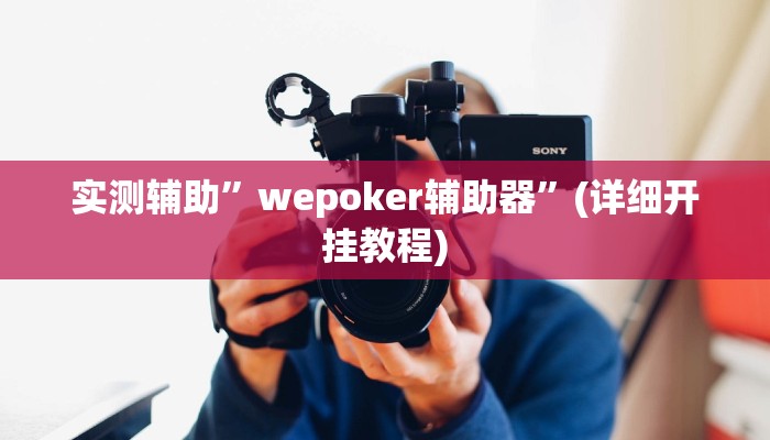 实测辅助”wepoker辅助器”(详细开挂教程)