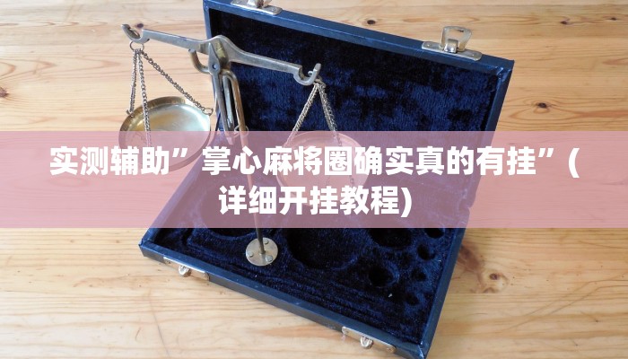 实测辅助”万家欢游戏开挂器”(详细开挂教程)
