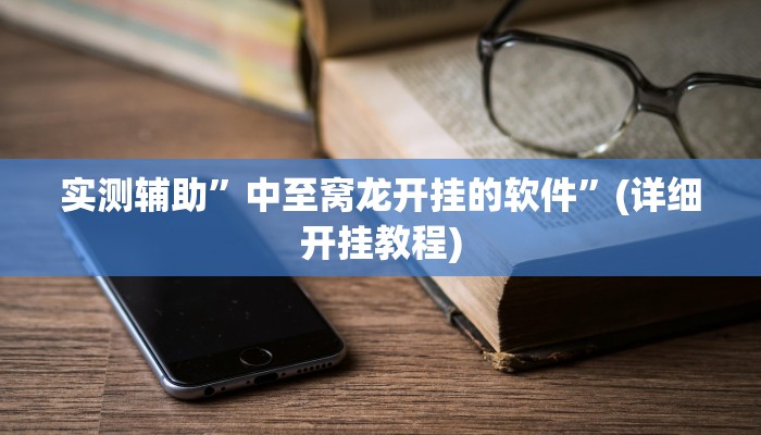 实测辅助”中至窝龙开挂的软件”(详细开挂教程)