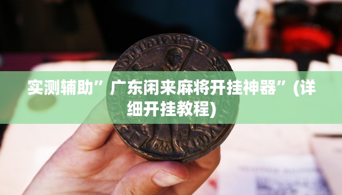 实测辅助”广东闲来麻将开挂神器”(详细开挂教程)
