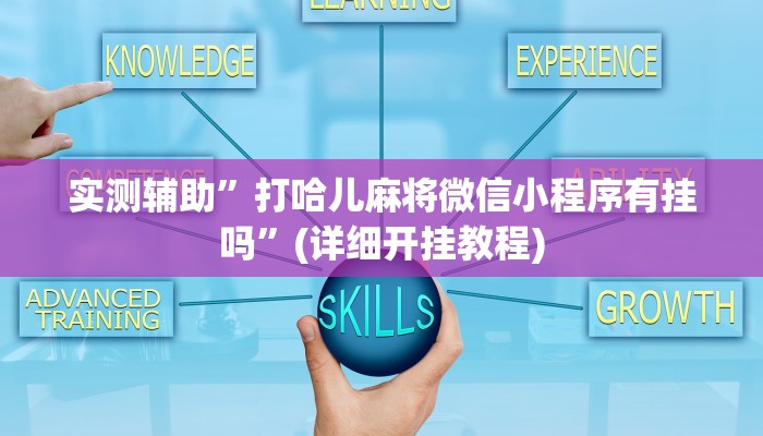 实测辅助”打哈儿麻将微信小程序有挂吗”(详细开挂教程)