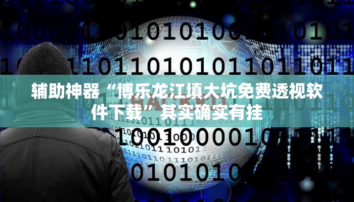 辅助神器“博乐龙江填大坑免费透视软件下载”其实确实有挂